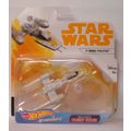 HOT WHEELS STAR WARS ' yellow card ' Y-WING FIG...
