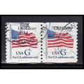 Used 2890 32c G Old Glory Very Fine CNP Left A1...