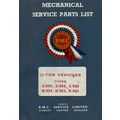 BMC Half Ton Commercial Vehicles Parts List Cat...