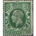 GB, King George V, definitive, green 1935, ½d, #2