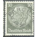 Germany 1934 - 30pf olive green - President Von...