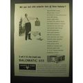 1961 Bausch & Lomb Balomatic 655 Projector Ad - Features