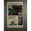 1982 Blue Poly Protectant Ad w/ Jackie Stewart ...