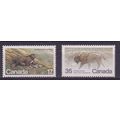 CANADA 1981 ENDANGERED SPECIES 5th SERIES SET MNH