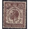 GB 1929 KGV 1 1/2d Purple Brown UPU Congress SG...