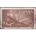 SPAIN, Air, Lockheed L-1049, Caravelle, brown 1...