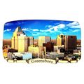 Greensboro North Carolina Artwood Fridge Magnet