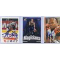 Autographed 3 Card Lot with Victor Wembanyama S...