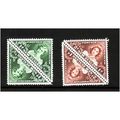 NEW ZEALAND 1943 SG 636/637 HEALTH STAMPS 2 SET...