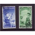 NEW ZEALAND 1958 SG764/765 SET 2 VALS FINE USED