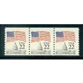 2115 22c U.S. Flag Fine MNH PNC 2/3 W0308