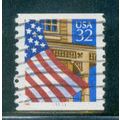 Used 2913 32c U.S. Flag Over Porch Fine CNS 111...