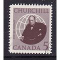 CANADA 1965 CHURCHILLL COMMEM 5c USED SG565