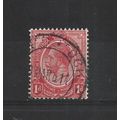 SouthAfrica.SG4a 1d Carmine-Red.Fine Used.Aug25d