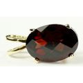 Mozambique Garnet, 14KY Gold Pendant, P004