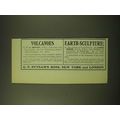 1902 G.P. Putnam's Sons Ad - Volcanoes Earth-Sc...