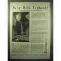 1930 Metropolitan Life Insurance Ad - Why Risk ...