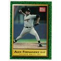 1991 Topps Magazine baseball TM40 Alex Fernande...