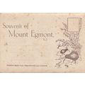 Souvenir Of Mount Egmont New Zealand Antique Fo...