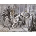 CARDINAL WOLSEY AT LEICESTER ABBEY 1863 Charles...