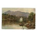 Brickeen Bridge, Killarney, Ireland, Postcard.