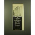 1961 Wamsutta Supercale Sheets Advertisement - The St. Regis Hotel New York City