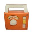 VTG Fisher Price Music Box Radio Tote A TuneT h...