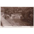 EC723 BARROWFORD - THE WATERFALL . R/P POSTCARD