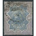 India1895 SG109 5 Rupees Ultramarine & Violet F...