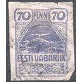 Estonia 1919 - SG10 - 70p lilac "Seagull" imper...
