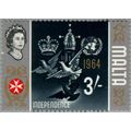 Malta QEII 1965 3s 3/- Unmounted Mint MNH SG345...