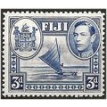 Fiji 1938 SG257 3d Blue Mounted Mint .....