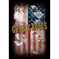 Guns n' Roses Poster Flag American Collage Tape...