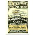 Advertising GWR MARLBOROUGH-CALNE Postcard (Mum...