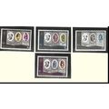 St. Helena Stamps Scott #232 To 235, Mint Never...