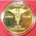 US Army, Nurse Corps. Challenge Coin. 1.50". 67b.