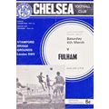 CHELSEA v FULHAM LEAGUE DIVISION ONE 1966/67