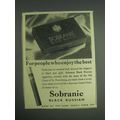 1959 Sobranie Black Russian Cigarettes Ad - For...