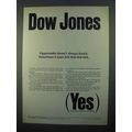 1968 Dow Jones Ad - Opportunity Doesn't Always Knock