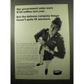 1969 Bendix Corporation Ad - Government Sales