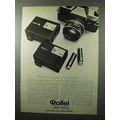 1972 Rollei E19BC Flash and E15B Flash Ad - Ultimate