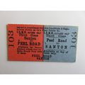 Isle of Man Railway Peel Road-Santon Ticket #42