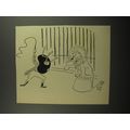 1952 Cartoon by Robert Day - Lion Tamer