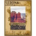 Sedona Arizona Laser Engraved Wood Picture Fram...