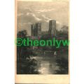 Durham (Cathedral), Rare Early Faulkner Postcar...