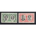 Southern Rhodesia - 1947 - Royal Visit (sg62-63...