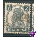 India 1940 - SG 265 - KGV1 3a slate - used 4