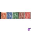 1950 Colour Change Definitive Set Watermark Inv...