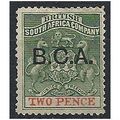 Nyasaland (BCA) 1891 SG2 2d Sea Green & Vermill...