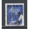 Zambia.SG95 1d Health-Radiographer.Fine Used.Ju...